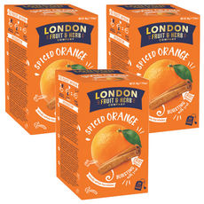 LONDON FRUIT&HERB 芙賀茶 甜橙肉桂, 2g, 20包, 3盒