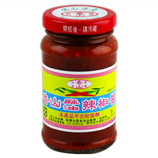 香山 辣椒醬 小玻, 135g, 1罐