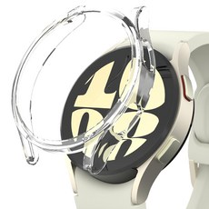 Sinjimoru 全包覆一體式硬殼智慧手錶保護殼 透明 Galaxy Watch 6(40mm) 1個