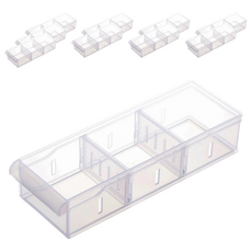 KEYWAY 聯府 FINE隔板整理盒 W9 26.6 x 9 x 5.7cm, LF3004, 10個