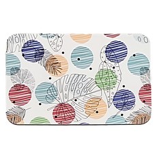 收納王妃 自創軟式珪藻土地墊, 黑草亂點, 1件