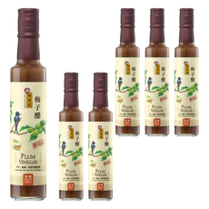 陳稼莊 梅子醋, 加糖 Manually Brewed Fruit Vinegar, 250ml, 6瓶