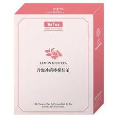 歐可茶葉 冷泡冰鎮檸檬紅茶, 24g, 8包, 1盒