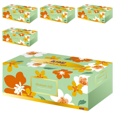 五月花 面紙, 1入, 5盒