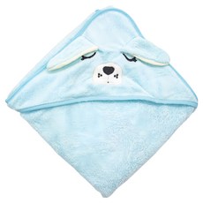 OhBabyLying 寶寶連帽斗篷, 藍色小狗, 1件