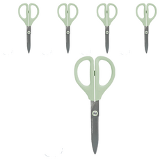 KOKUYO 國譽 SAXA 剪刀, 綠色, 5個