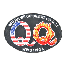 A-ONE 匯旺 地標造型刺繡 尺寸約 7.5 X 6 CM, 雙Q黑布底 彩色, 1個