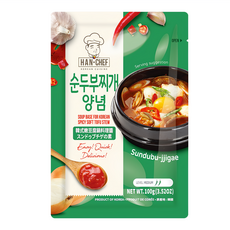 HAN CHEF 韓廚 韓式豆腐鍋料理醬, 100g, 1包