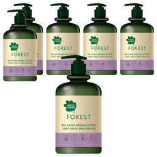 GREEN FINGER 綠手指 Forest舒緩香氛乳液, 24小時保濕, 500ml, 6瓶