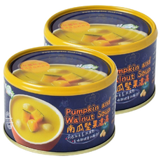 軒閣食品 鮮盒子 南瓜堅果濃湯，嚴選優質南瓜，即開即食，可常溫保存, 230g, 2罐