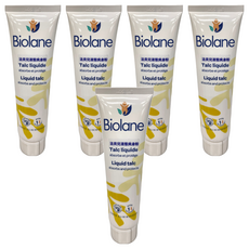 Biolane 法貝兒 液態爽身粉，植物萃取配方，舒緩乾燥肌膚, 100ml, 5條