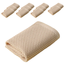 小麥購物 蜂巢紋抹布 G722 米色, 35 x 34cm, 12條