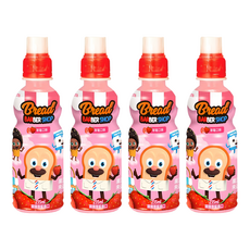 LOTTE 樂天 草莓味飲料，235ml，韓國原裝進口, 4瓶