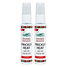 SNAKE BRAND 蛇牌 涼感噴霧 經典玫瑰, 30ml, 2瓶