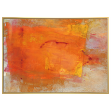 菠蘿選畫所 紅橙秋意 掛畫 40 x 30cm - APAA3424G 居家裝飾 藝術掛畫, 金色