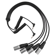 Saramonic 楓笛 SR-C2020 TRS轉4頭XLR轉接線 0.6M, 1條