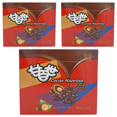 甘百世 榛果Set, 香濃巧克力搭配酥脆榛果, 168g, 3盒