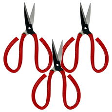 百貨King 獅王鋼製包用剪刀 Set 3, 8吋刀刃中碳鋼鍛輕巧握柄, 3支