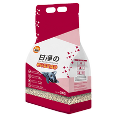 甘淨 破碎型豆腐貓砂 2KG 無香味, 1包