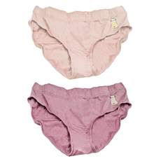 baa baa sheepz 成人三角內褲 75%莫代爾纖維 20%棉 5%彈性纖維, 粉紅色 + 紫色