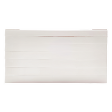 免安裝摺疊透明鞋盒 Set 6層 加大尺寸46碼鞋, 白色, 1個