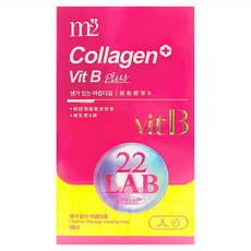 m2 美度 22LAB 超能膠原B群糖衣錠, 60顆, 1盒