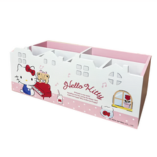 SANRIO 三麗鷗 HELLO KITTY 房屋積木收納盒 30 x 15 x 12cm, 音樂課 多色, 1個