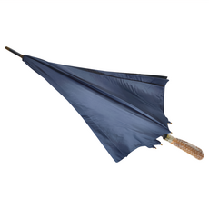 OLYCAT 質感木柄長傘 210T Pongee 玻璃纖維 雙層傘布 防風骨架