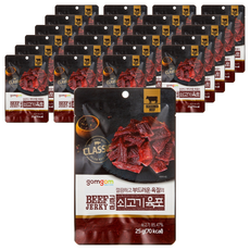 gomgom 牛肉乾, 25g, 24包