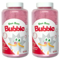 BONBAIN 泡泡潤膚沐浴粉 - 草莓紅 430g, 2個