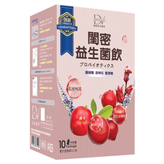 DV 麗彤生醫 閨密益生菌飲 Set 蔓越莓萃取 含洛神花 聖潔莓, 200ml, 1盒