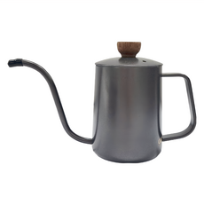 CUG 天鵝壺, 600ml, SUS304食品級高級不銹鋼, 雞翅木, 原色, 1個