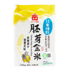 義美 花東種穀米胚芽金米, 1.5kg, 1包