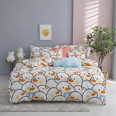 Blue Cat 藍貓 柔軟棉羽 兩用被套 100%超細聚酯纖維, 童班同學