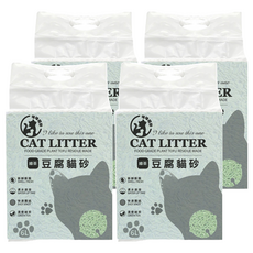 咪咪貓砂 植物貓砂, 綠茶, 2kg, 4袋