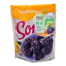 Seeberger 喜德堡 天然去籽軟黑棗, 德國原裝進口, 200g, 1包