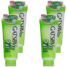 GATSBy 保濕修鬍凝膠, 205g, 4個