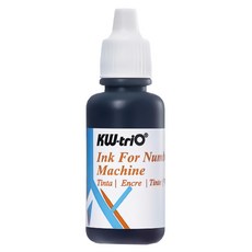 KW-triO 堡勝企業 號碼機專用墨水 0290012, 黑色, 20ml, 1瓶