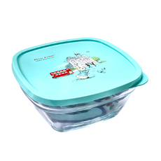 PETER RABBIT 比得兔 方型玻璃保鮮盒, 1個, 1組
