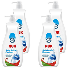 NUK 奶瓶清潔液 適用於清潔嬰兒奶瓶及配件, 950ml, 4瓶