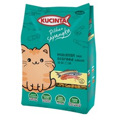 KUCINTA 科西塔 貓乾糧, 海鮮口味, 1kg, 1袋