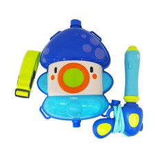 mideer 兒童背包水槍 2.3L, 章魚, 1個