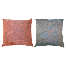 J&N 艾爾抱枕 Set 2 正方形 枕套材質: 45%聚酯纖維 1%尼龍 54%嫘縈