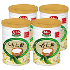 馬玉山 杏仁粉, 無添加蔗糖, 純杏仁原豆研磨, 450g, 4罐