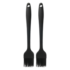 i-MATE 矽膠料理刷, 黑色, 2支