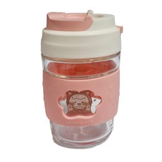LocknLock 樂扣樂扣 元氣萌爪杯 LLG792PIK, Pink, 360ml, 1個