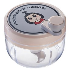 家用 mini 手動攪蒜器 200ml, 1個, 顏色隨機