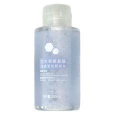 AMORTALS 氨基酸淨透溫泉卸妝水 贈化妝棉, 500ml, 1瓶