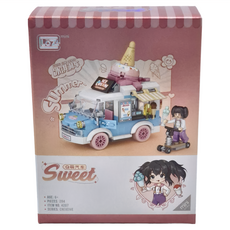 LoZ 霜淇淋燒賣車積木 6歲以上適用, Multicolor, 1盒