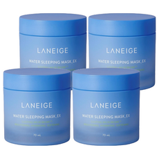 LANEIGE 蘭芝 睡眠面膜 EX, 70mL, 美肌複合益生菌，專利舒壓香氛，水潤透亮，煥發光澤, 4件